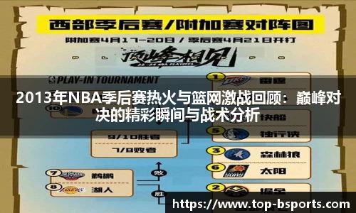 2013年NBA季后赛热火与篮网激战回顾：巅峰对决的精彩瞬间与战术分析